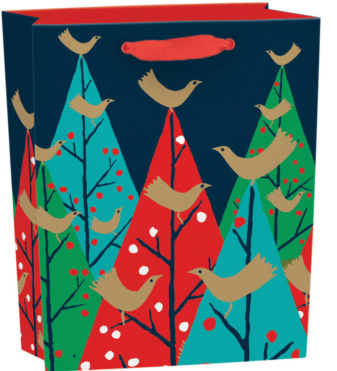 Roger la Borde Brilliant Birds Small Gift Bag featuring artwork by Roger la Borde
