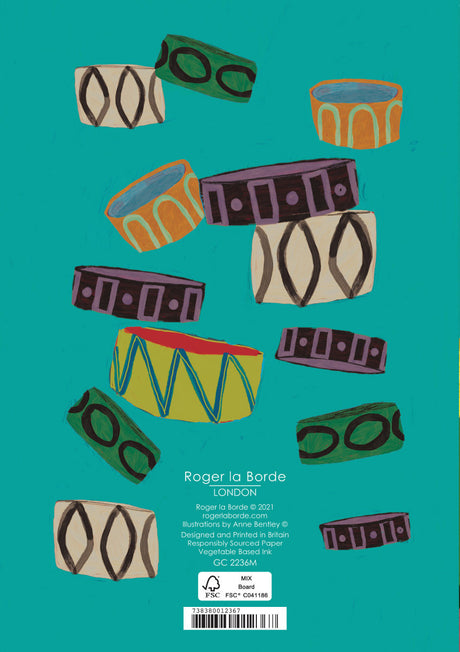 Roger la Borde Glass Menagerie Greeting Card featuring artwork by Anne Bentley