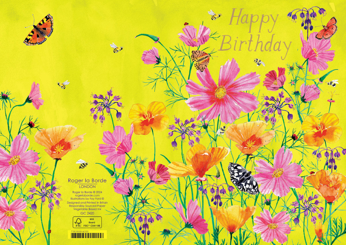 Roger la Borde Summers Song Greeting Card featuring artwork by Fay Ford