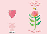 Roger la Borde Daisychain Petite Card featuring artwork by Danielle Rhoda