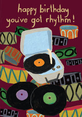 Roger la Borde Glass Menagerie Petite Card featuring artwork by Anne Bentley