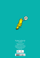 Roger la Borde Two Tone Petite Card featuring artwork by Mike Lowery