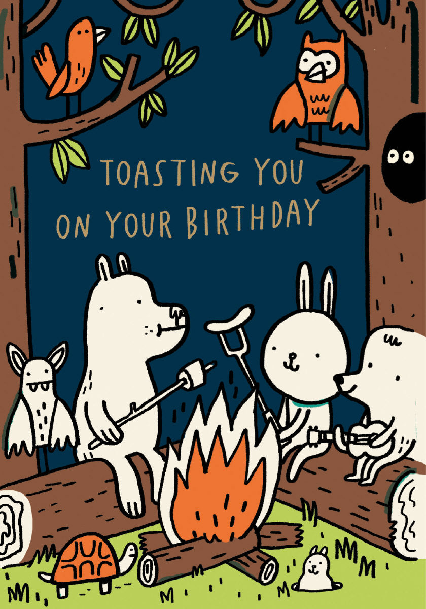 Roger la Borde Two Tone Petite Card featuring artwork by Mike Lowery