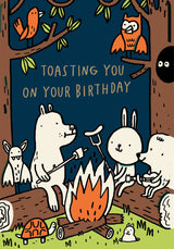 Roger la Borde Two Tone Petite Card featuring artwork by Mike Lowery