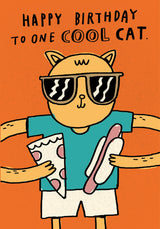 Roger la Borde Two Tone Petite Card featuring artwork by Mike Lowery