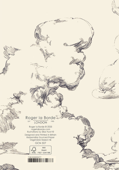 Roger la Borde Flying Bear Petite Card featuring artwork by Elise Hurst