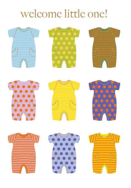 Roger la Borde Baby Chic Petite Card featuring artwork by Roger la Borde