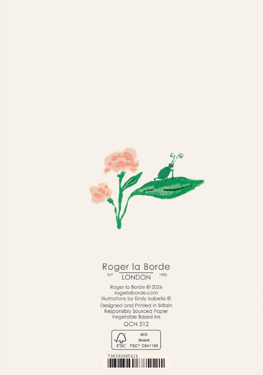 Roger la Borde Little House Petite Card featuring artwork by Emily Isabella