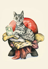 Roger la Borde Mondoodle Petite Card featuring artwork by Elise Hurst