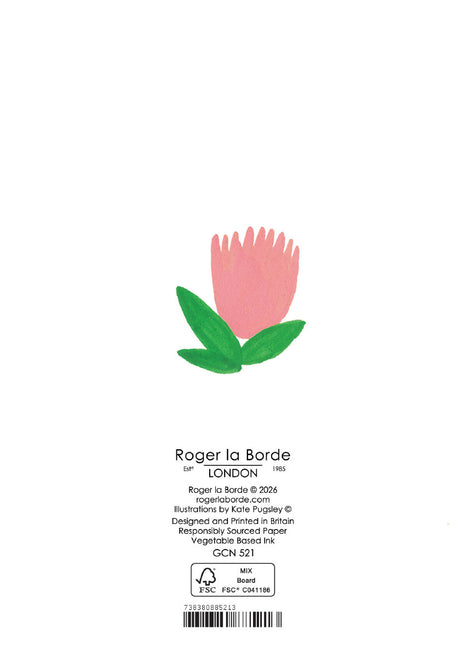 Roger la Borde Chicago School Petite Card featuring artwork by Kate Pugsley