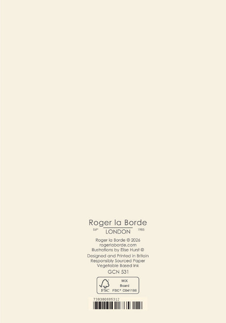 Roger la Borde Mondoodle Petite Card featuring artwork by Elise Hurst