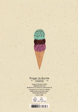 Roger la Borde Petit Fours Petite Card featuring artwork by Karolina Ciechanska