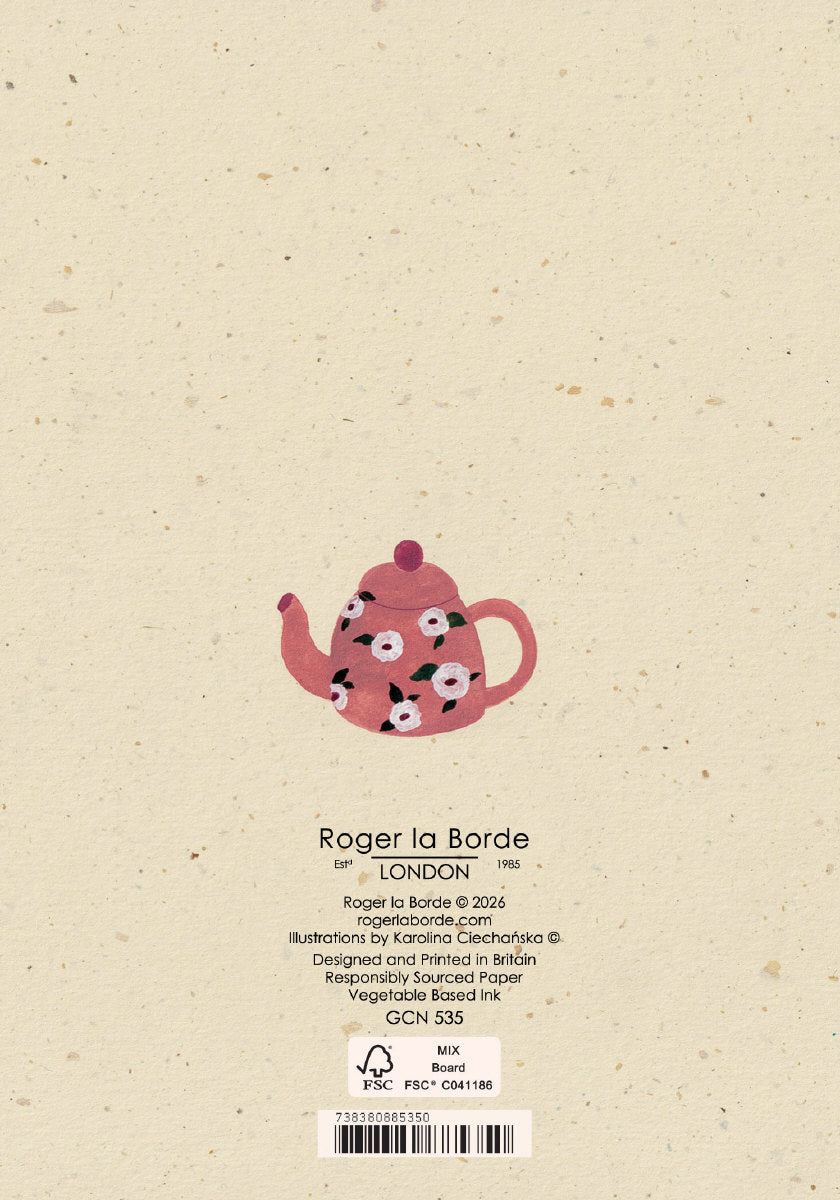 Roger la Borde Petit Fours Petite Card featuring artwork by Karolina Ciechanska