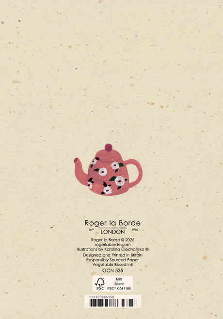 Roger la Borde Petit Fours Petite Card featuring artwork by Karolina Ciechanska