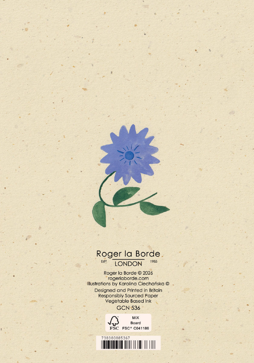 Roger la Borde Petit Fours Petite Card featuring artwork by Karolina Ciechanska