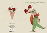 Roger la Borde Petit Fours Petite Card featuring artwork by Karolina Ciechanska