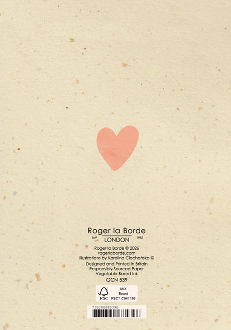 Roger la Borde Petit Fours Petite Card featuring artwork by Karolina Ciechanska