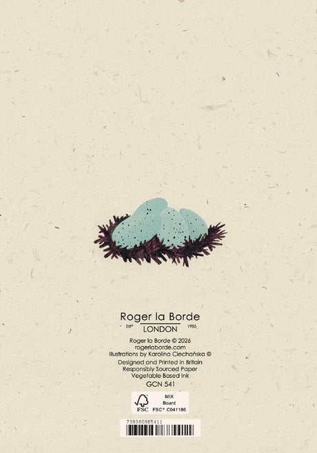 Roger la Borde Petit Fours Petite Card featuring artwork by Karolina Ciechanska