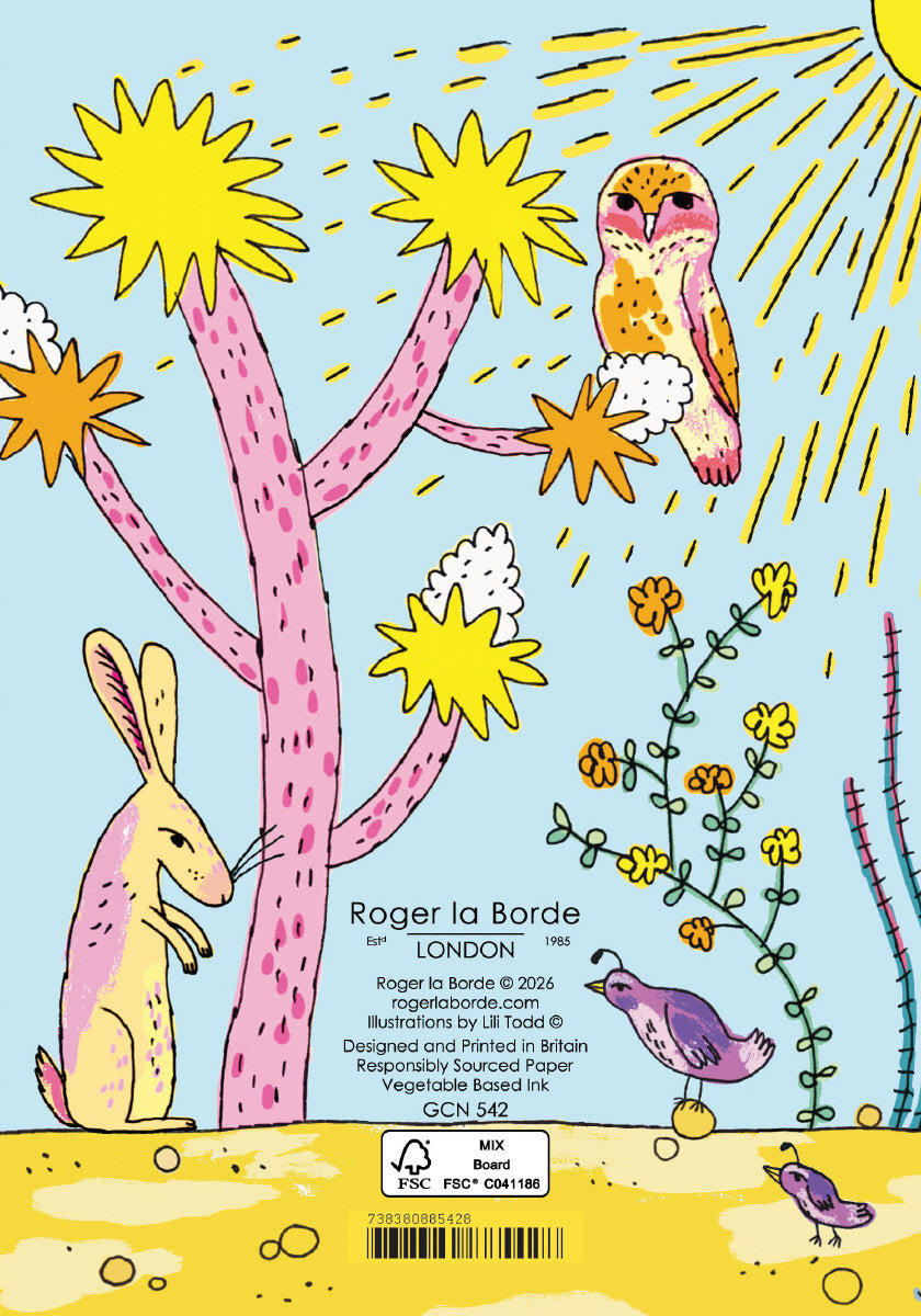 Roger la Borde Magic Hour Petite Card featuring artwork by Lili Todd