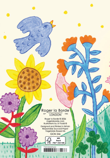 Roger la Borde Magic Hour Petite Card featuring artwork by Lili Todd