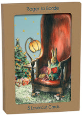 Roger la Borde Storytime Lasercut Card featuring artwork by Elise Hurst