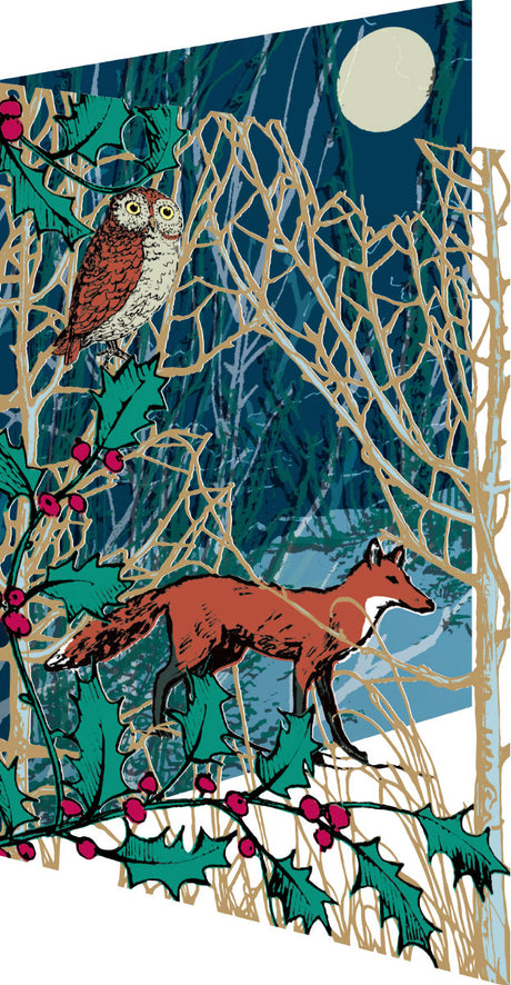 Roger la Borde Winters Tale Lasercut Card featuring artwork by Roger la Borde