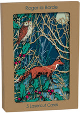 Roger la Borde Winters Tale Lasercut Card featuring artwork by Roger la Borde