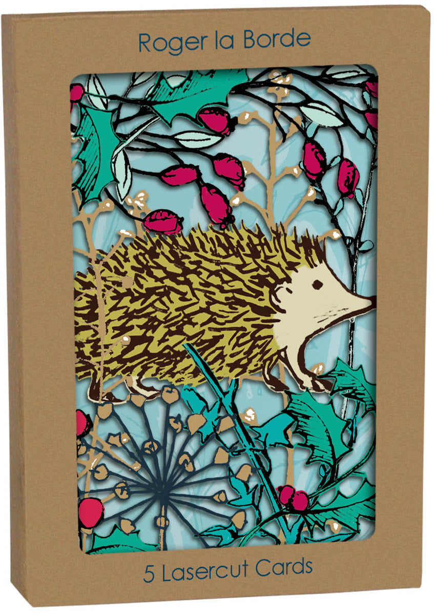Roger la Borde Winters Tale Lasercut Card featuring artwork by Roger la Borde