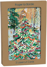Roger la Borde Wild Winters Song Lasercut Card featuring artwork by Fay Ford