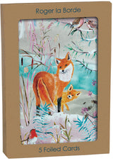 Roger la Borde Wild Winters Song Greeting Card featuring artwork by Fay Ford