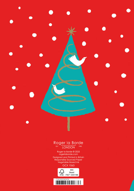 Roger la Borde Brilliant Birds Standard Card featuring artwork by Roger la Borde