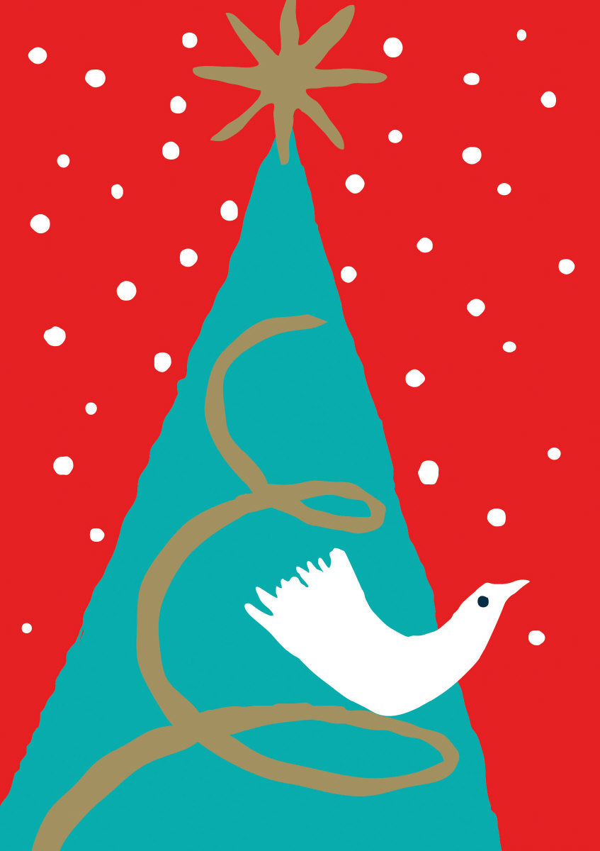 Roger la Borde Brilliant Birds Standard Card featuring artwork by Roger la Borde