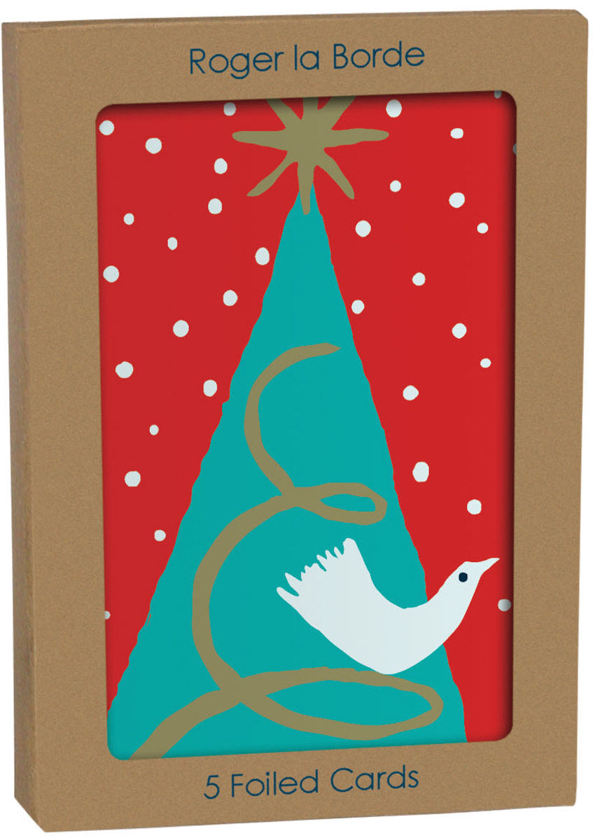 Roger la Borde Brilliant Birds Standard Card featuring artwork by Roger la Borde