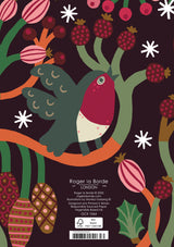 Roger la Borde Christmas Chorus Standard Card featuring artwork by Monika Forsberg