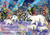 Roger la Borde Aurora Bears Standard Card featuring artwork by Fay Ford