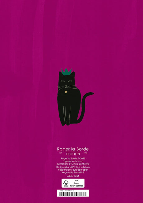 Roger la Borde Chouchou Chat Standard Card featuring artwork by Anne Bentley