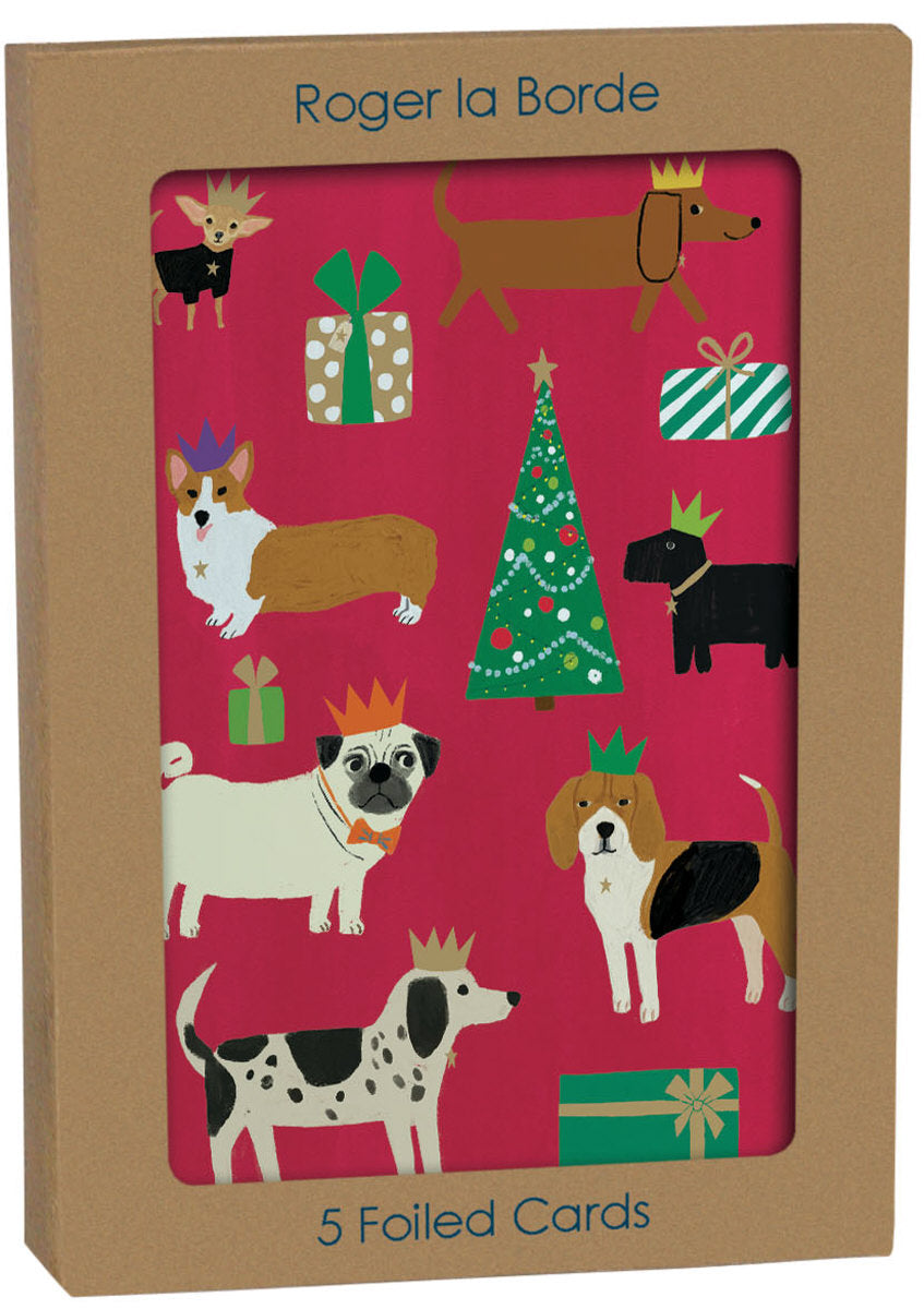 Roger la Borde Chouchou Chien Standard Card featuring artwork by Anne Bentley