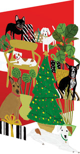 Roger la Borde Pooch Perfection Lasercut Card featuring artwork by Anne Bentley