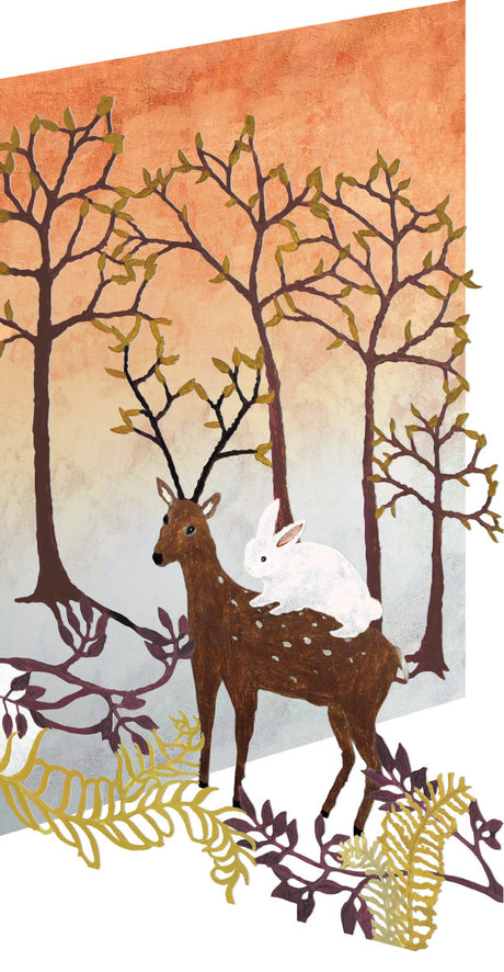 Roger la Borde Golden Bough Lasercut Card featuring artwork by Rebecca Rebouche
