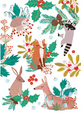 Roger la Borde Snowy Sanctuary Standard Card featuring artwork by Antoana Oreski