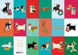 Roger la Borde Dog Checkerboard Standard Card featuring artwork by Anne Bentley