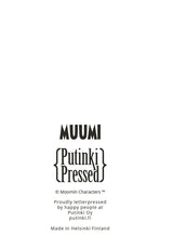 Roger la Borde Moomin Moomin Letterpress Cards featuring artwork by Tove Jansson