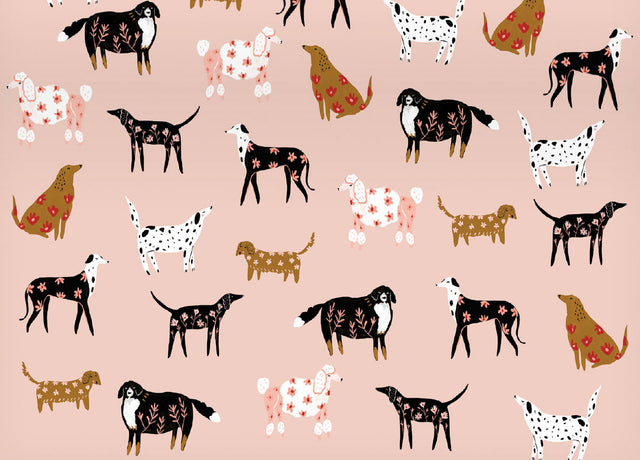 Roger la Borde Cinnamon and Ginger Reversible Wrap featuring artwork by Holly Jolley