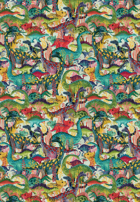 Roger la Borde Dino Mighty Reversible Wrap featuring artwork by Katherine Quinn