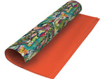 Roger la Borde Dino Mighty Reversible Wrap featuring artwork by Katherine Quinn