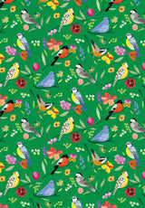 Roger la Borde Birdhaven Reversible Wrap featuring artwork by Katie Vernon