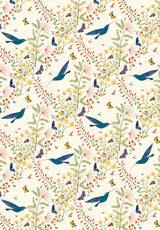 Roger la Borde Hummingbird Reversible Wrap featuring artwork by Lara Hawthorne