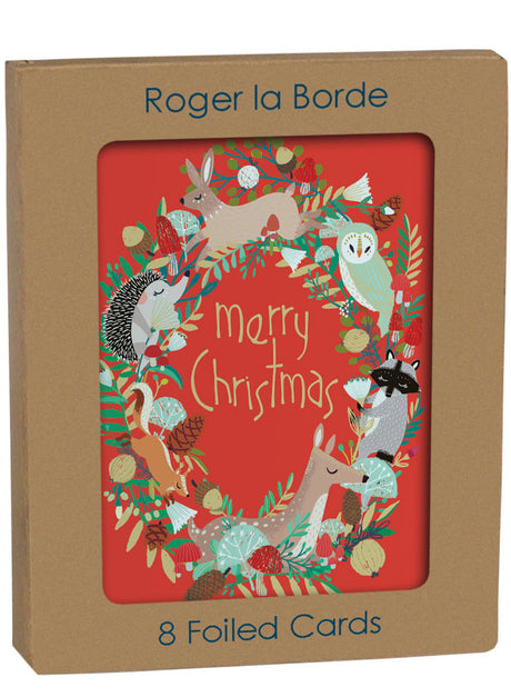 Roger la Borde Snowy Sanctuary Petite Card Pack featuring artwork by Antoana Oreski