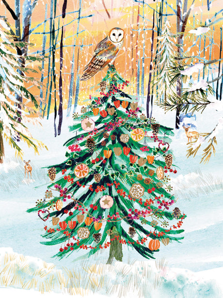 Roger la Borde Wild Winters Song Petite Card Pack featuring artwork by Fay Ford