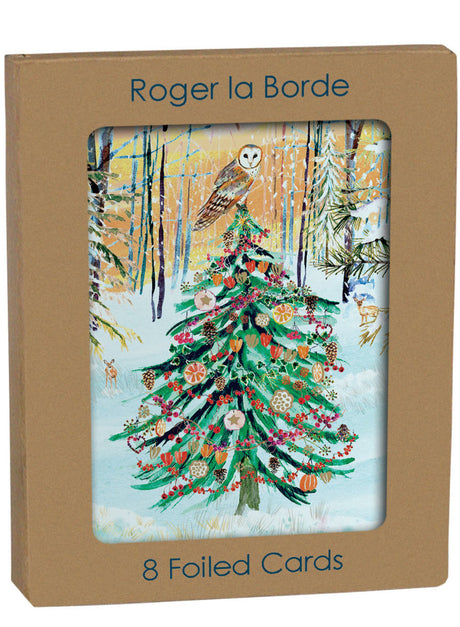 Roger la Borde Wild Winters Song Petite Card Pack featuring artwork by Fay Ford
